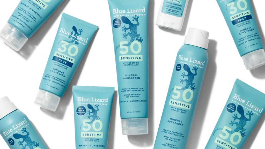 Blue Lizard Sensitive Mineral Sunscreen SPF 50