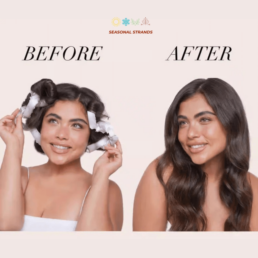 Satin Heatless Curlers